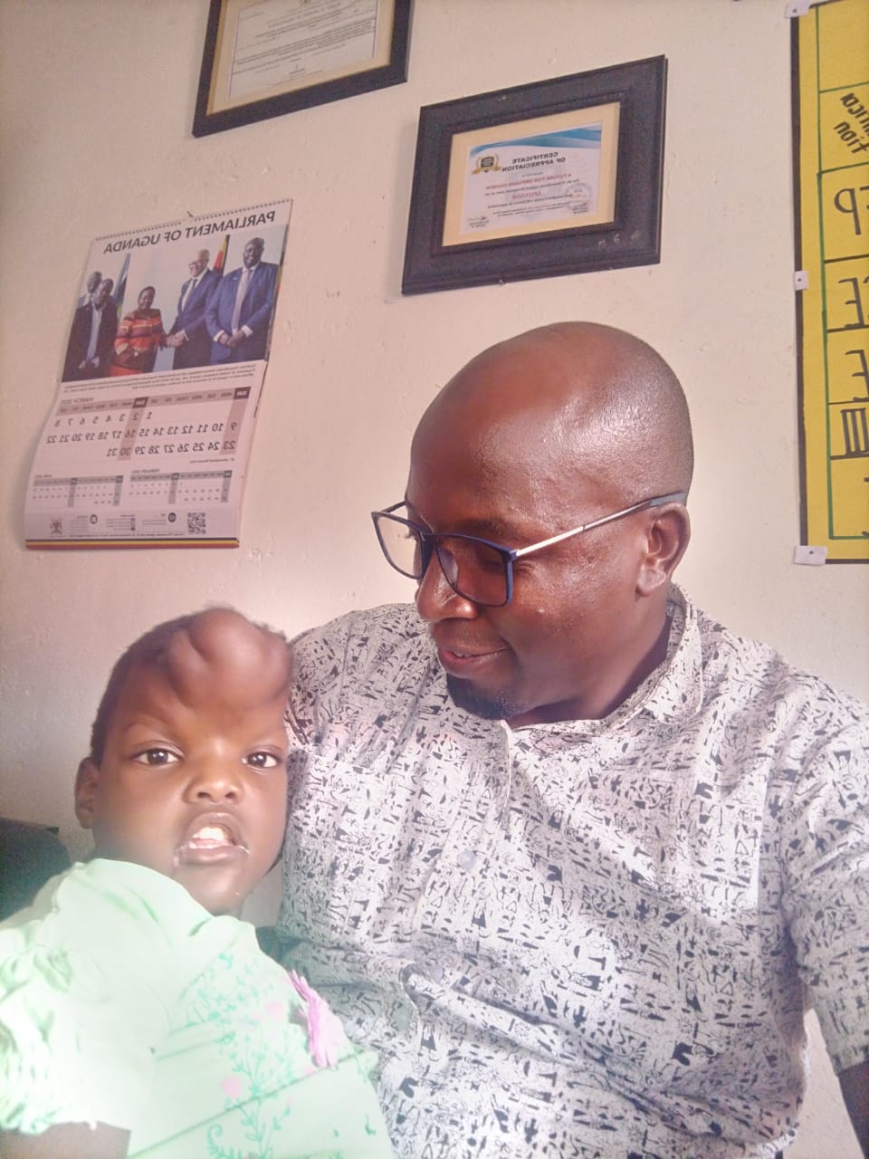 Caretaker with child
