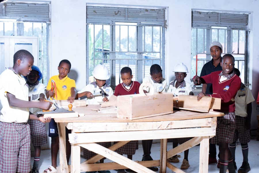 Carpentry training class