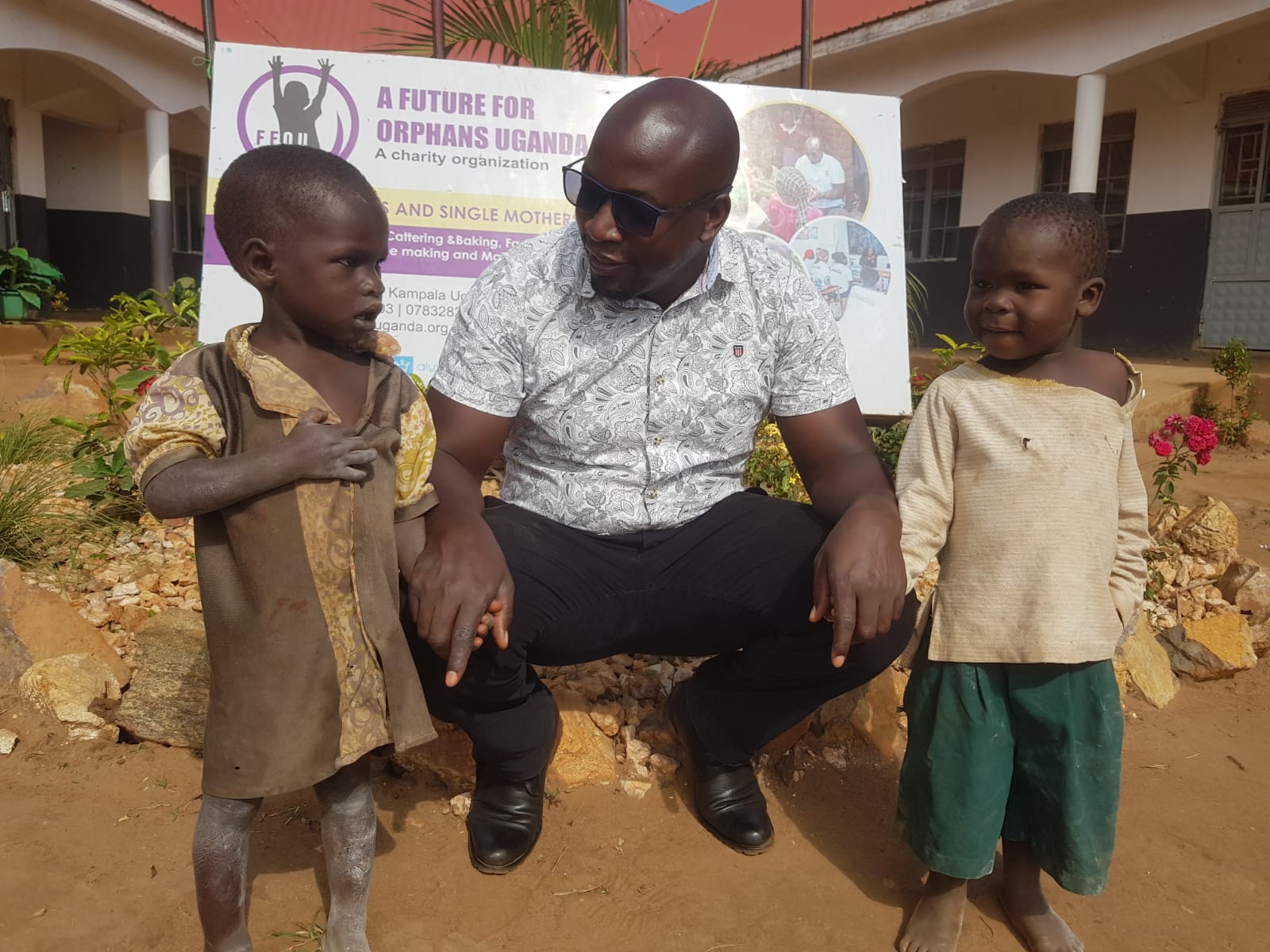 Outreach visit to families