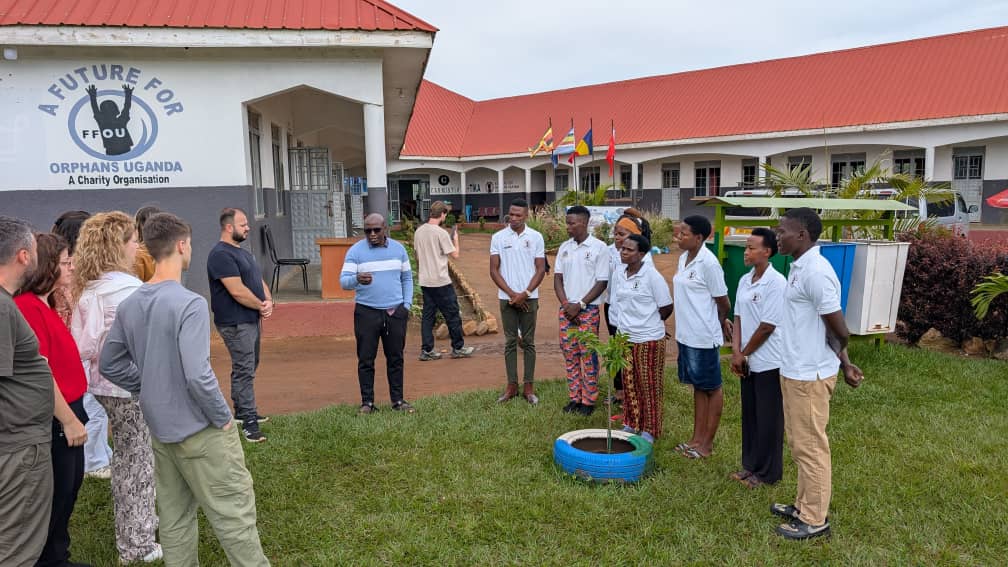 Partners visiting the organization