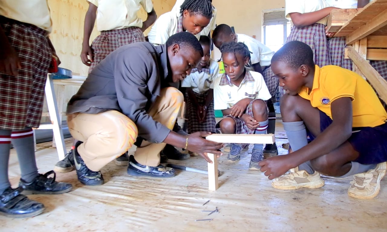 Woodwork training class
